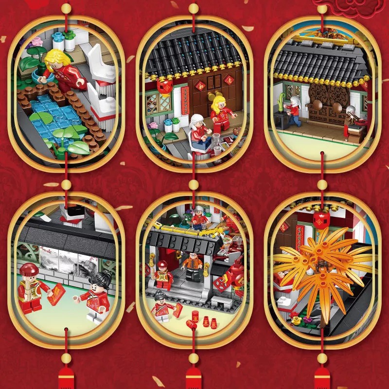 2019-Chinese-style-series-610001-Spring-Festival-New-Year39s-Eve-Family-Dinner-Model-Building-Kits-Blocks-Kid-new-Year-Toys-Gift-32968711666