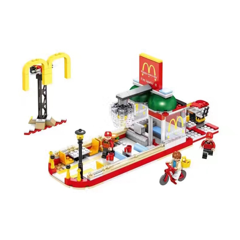 4in1-Mcdonaldd-Streetscape-series-USB-lighting-Building-Blocks-Bricks-Compatible-with-legoinset-Model-toys-Sembo-SD6901-32920386487