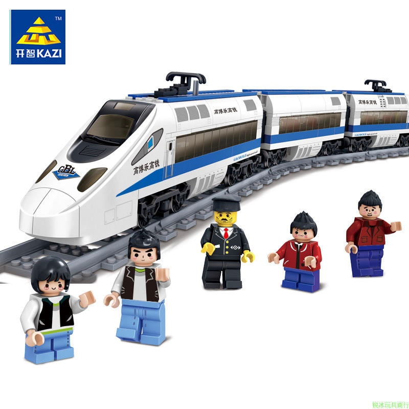 KAZI-KY98104-New-415PCS-GBL-Battery-Powered-Electric-Train-High-speed-Rail-DIY-Building-Block-Gift-toys-for-children-32860605375