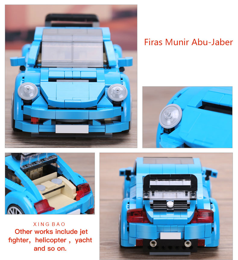 Xingbao-03015-944Pcs-New-Genuine-Creative-MOC-Technic-Series-The-Beetle-Car-Set-Children-Educational-Building-Blocks-Bricks-Toys-32818016904