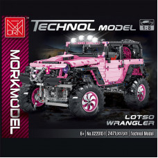 022010 MORK THE Off-Road Racing Cars Pink Wrangler    | SPORT CAR
