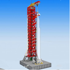 031003 Mork THE  Apollo Saturn V Launch Umbilical Tower  | SPACE