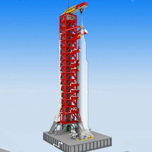 031003 Mork THE  Apollo Saturn V Launch Umbilical Tower  | SPACE