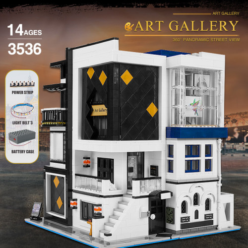 16043/ MOC-67005  MOULD KING The Art Gallery Showcase | HOUSE