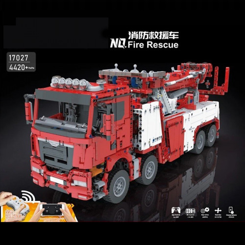 17027 MOULD KING THE FIRE RESCUE VEHICLE CAR  | SPORT CAR