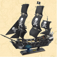 6001  DK THE CARIBBEAN BLACK PEARL SAILBOAT PIRATE SHIP| SHIP