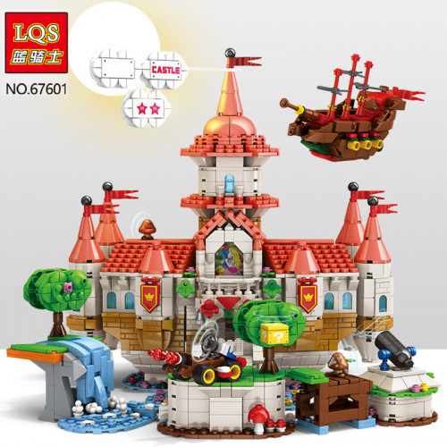 67601 LQS  THE Cartoon Game Electronic Peach Castl  HOUSE  | HOUSE 