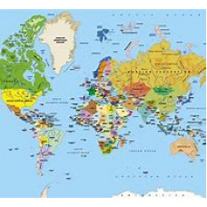 99007  THE  WORLD MAP MOSAIC   | CREATIVE |