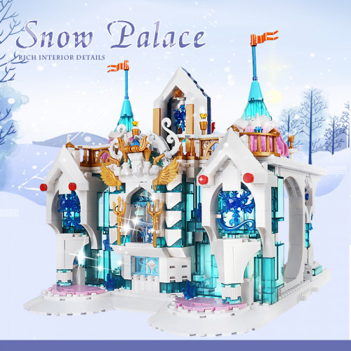 11008 MOULD KING Snow Palace Castle  | HOUSE