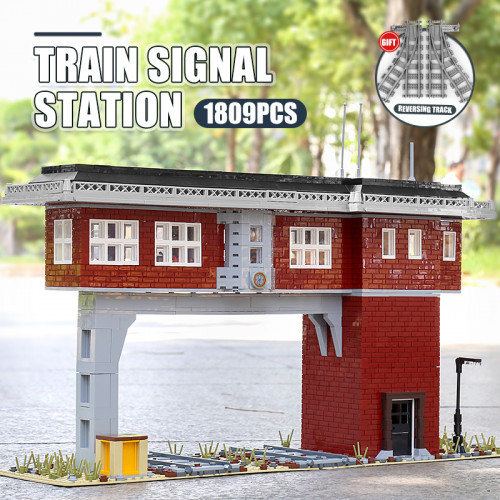 12009 Railway Signal Tower Set Train Station| TRAIN