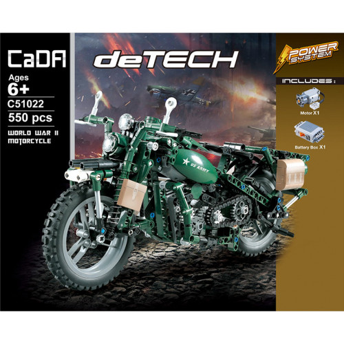 CADA C51022 Military Motorcycle|TECH