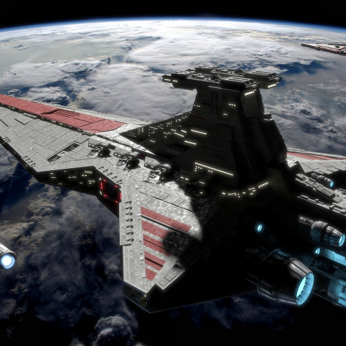 81067/05077 THE RED WHITE CRUISER VENATOR | SPACE