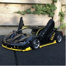 A 39933 THE  BLACK HYPER CAR 1：8 【W/T PHSYCAL MANUAL】 | SPORT CAR