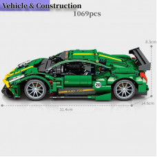 THE GREEN RACING CAR 1:14  | SPORT CAR