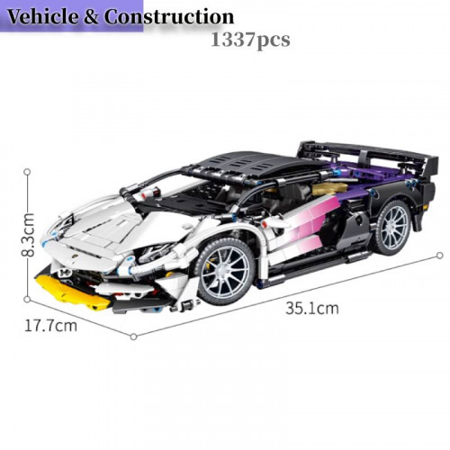 THE LIGHTNING WHITE BLACK SUPER CAR 1:14 | SPORT CAR