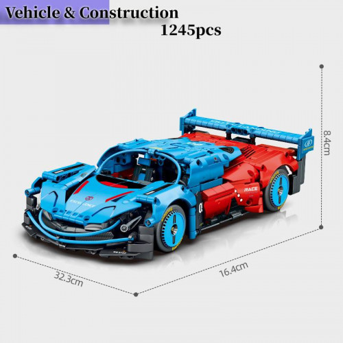 THE BLUE RED RACING CAR 1:14 | SPORT CAR