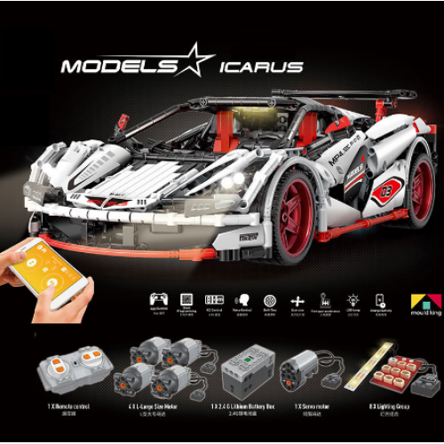 MOULD KING 13067 ICARUS Supercar | MOC