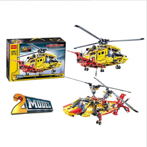 DECOOL 3357  Rescue Helicopter|TECH|