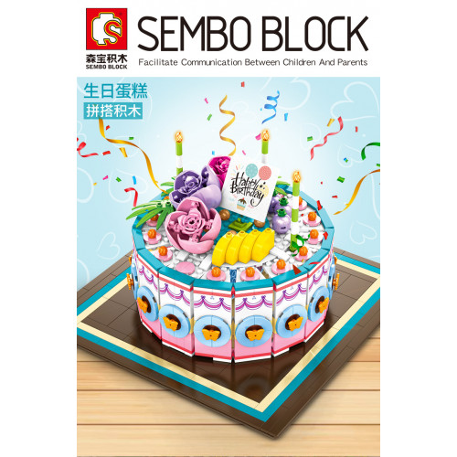 Sembo 601400 The Birthday Cake | Creator