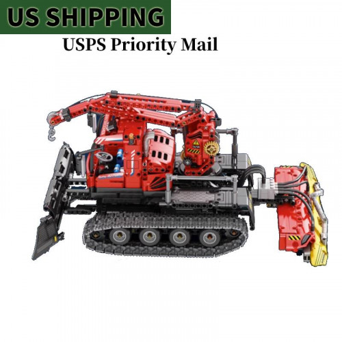 R22019 RED SNOWPLOW WITH POWER FUNCTION |SPORT CAR