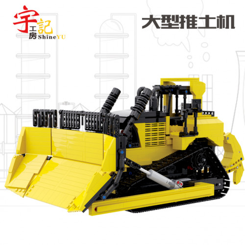 YC 22011 THE YELLOW BULLDOZER WITH REMOTE CONTROL | SPORT CAR