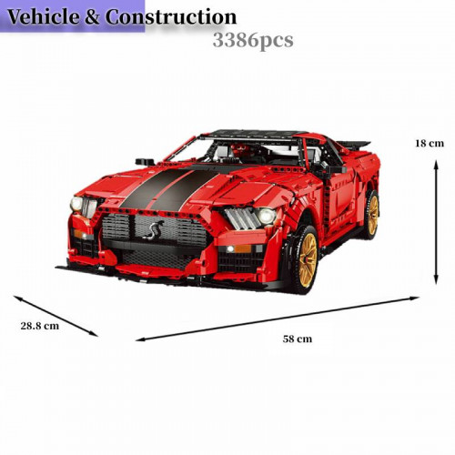 THE GT500 SUPER RACING CAR IN RED 1:8 | SPORT CAR